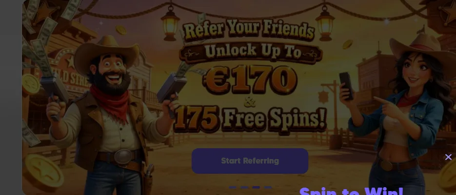 MrWest — Tot € 2.000 + 750 gratis spins
